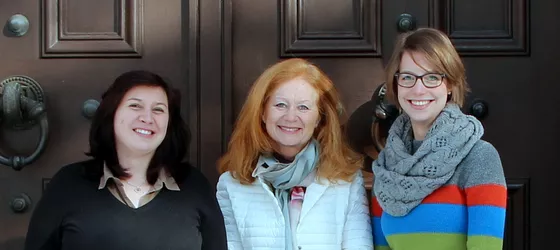 Das Projektteam v.l.: Christiane Kellner, Prof. Dr. Elisabeth Wacker, Sarah Reker