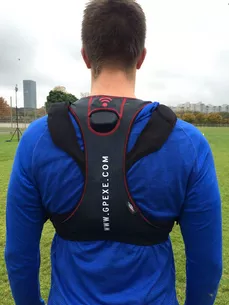 Athlete wearing both a GPS and LPM transmitter<br />
<br />
