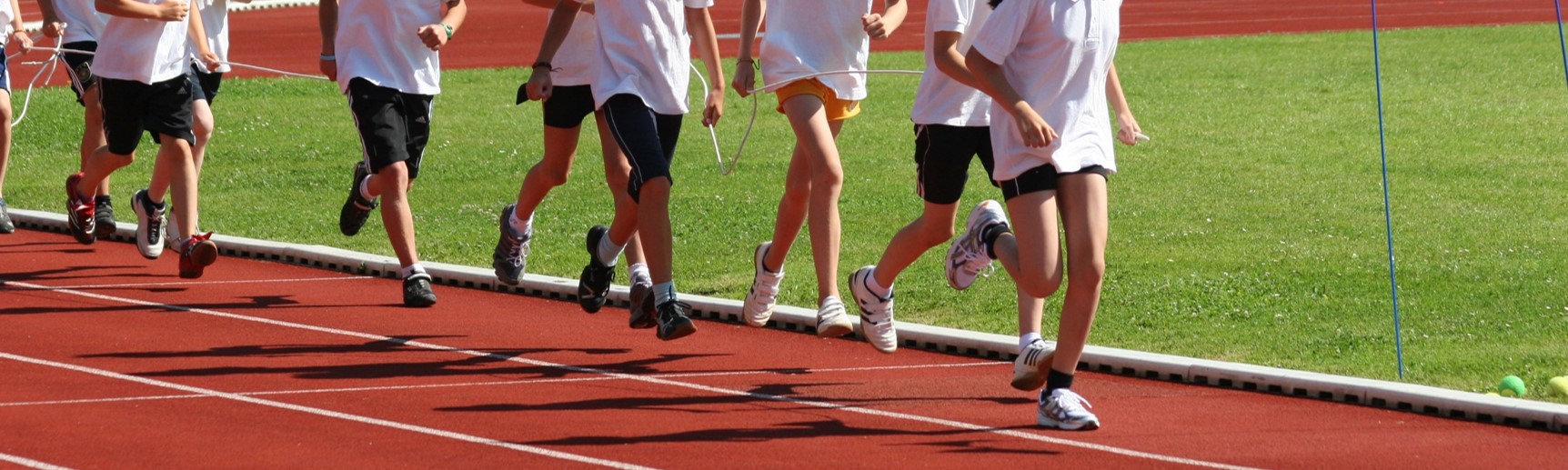 Kinder beim Leichtathletik